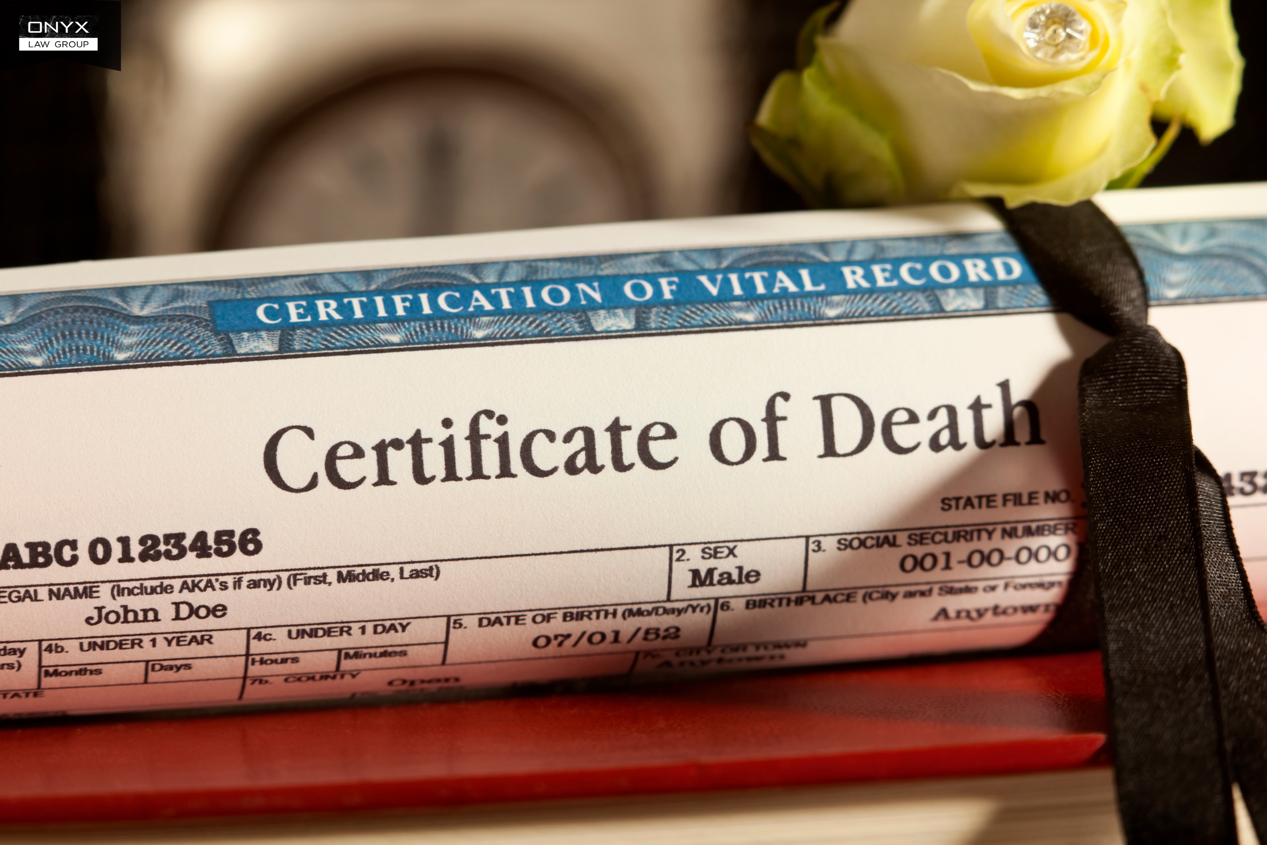 Estate executor or personal representative filing a wrongful death claim