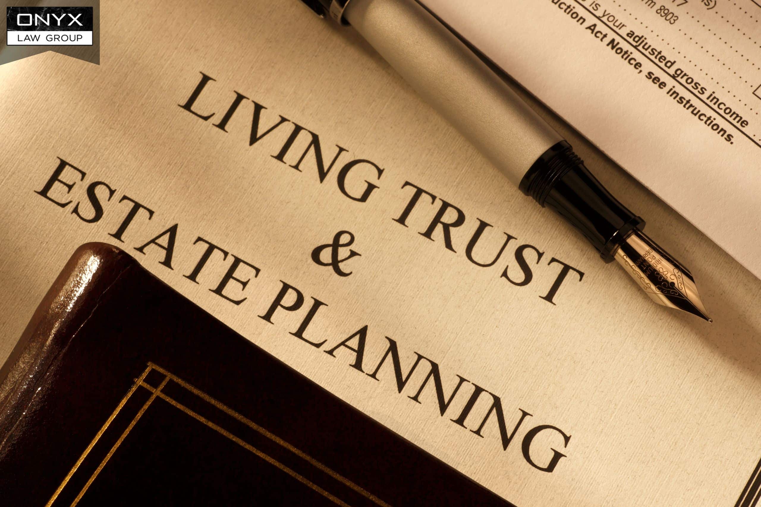 Husband and Wife Execute Wills and “Living Trusts”