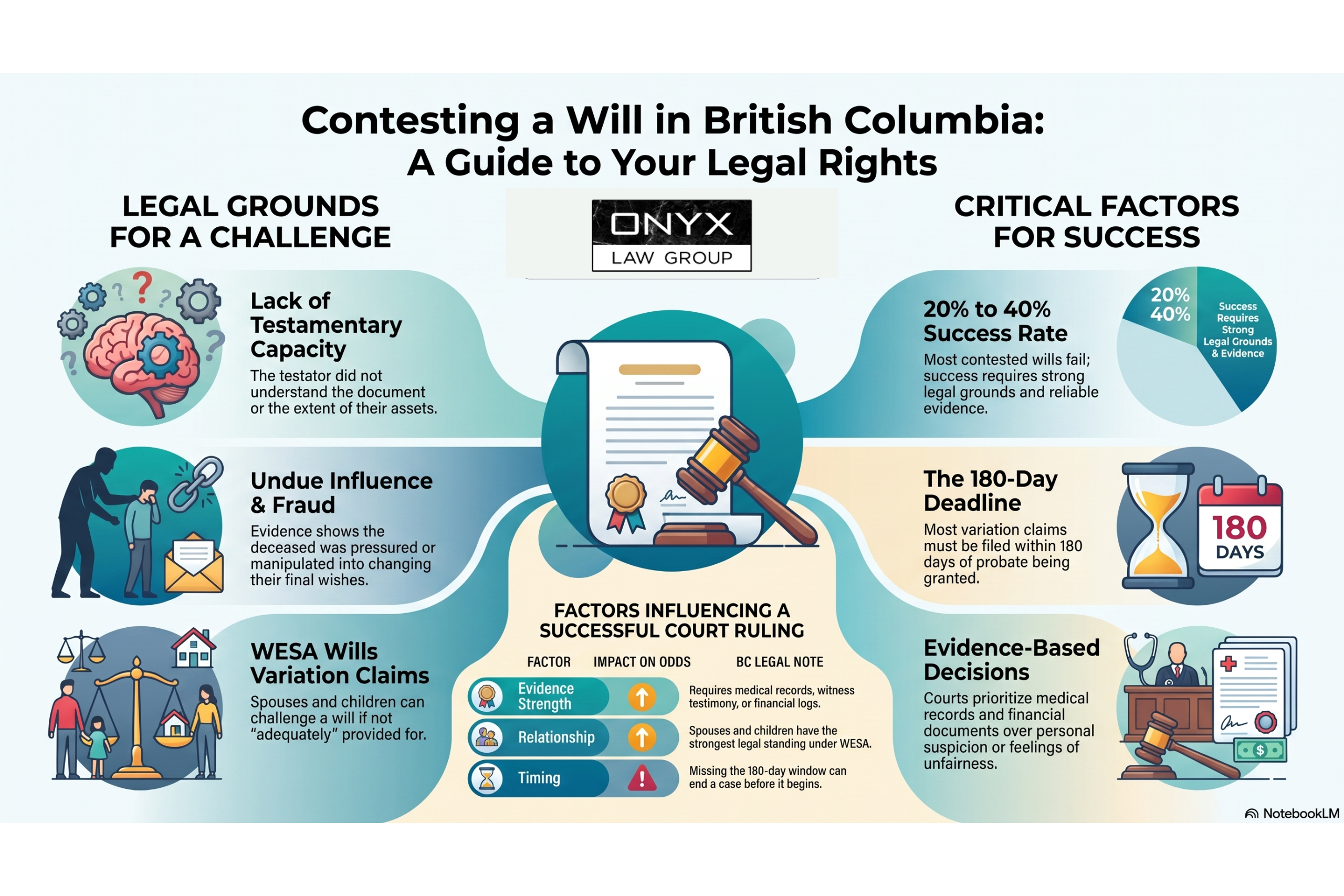 Odds of Winning Contesting a Will in BC