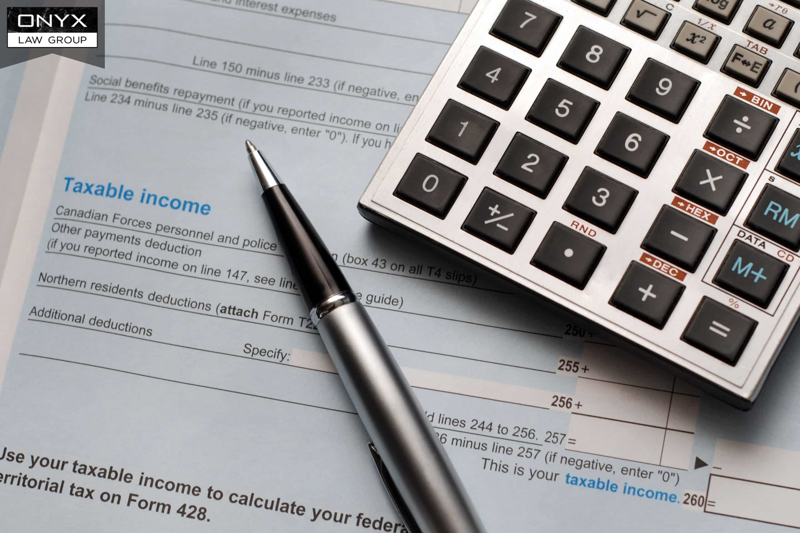 tax considerations in a bc divorce