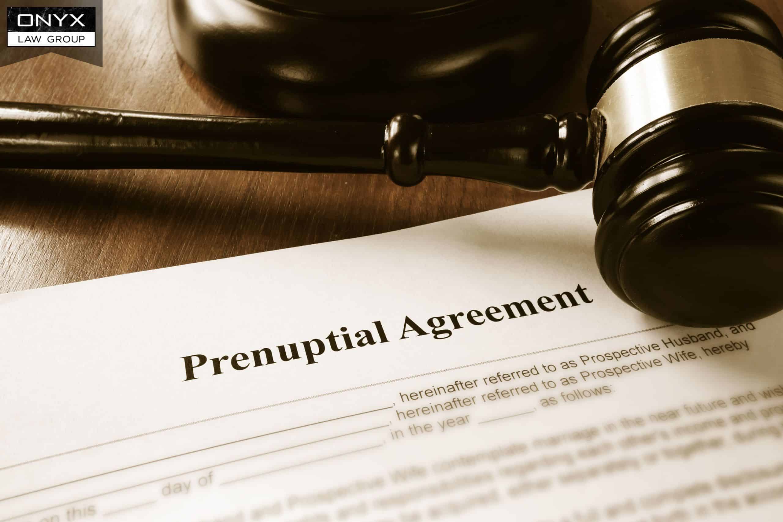 what is a prenuptial agreement